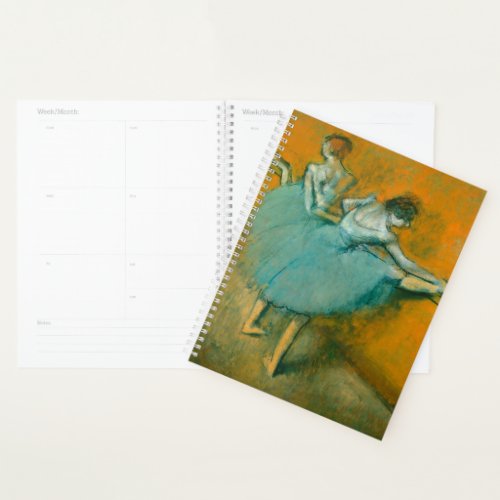 Degas Dancers at the Bar Ballet Planner