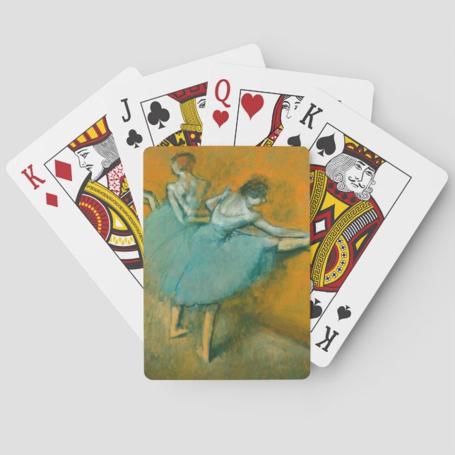 Degas Dancers at the Bar Ballet Poker Cards (Back)