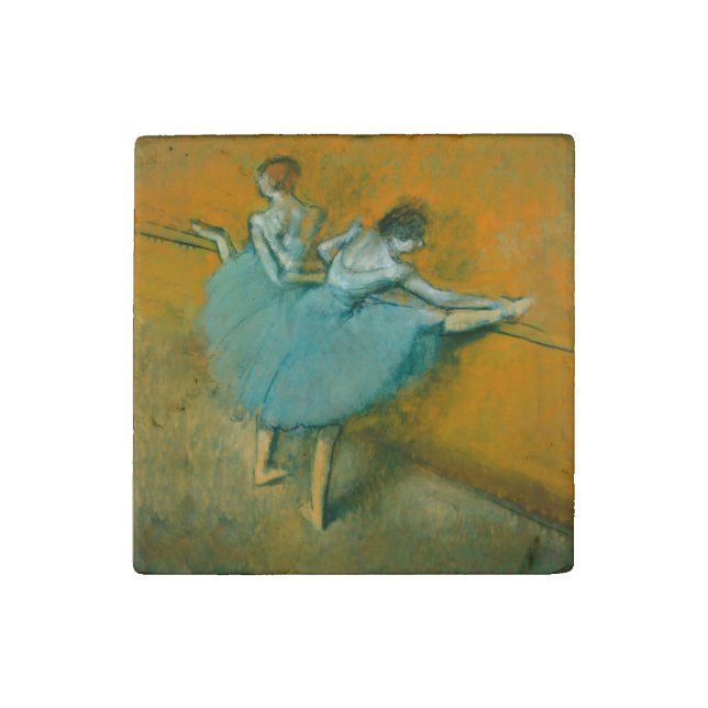 Degas Dancers at the Bar Ballet Stone Magnet (Fourth Magnet)