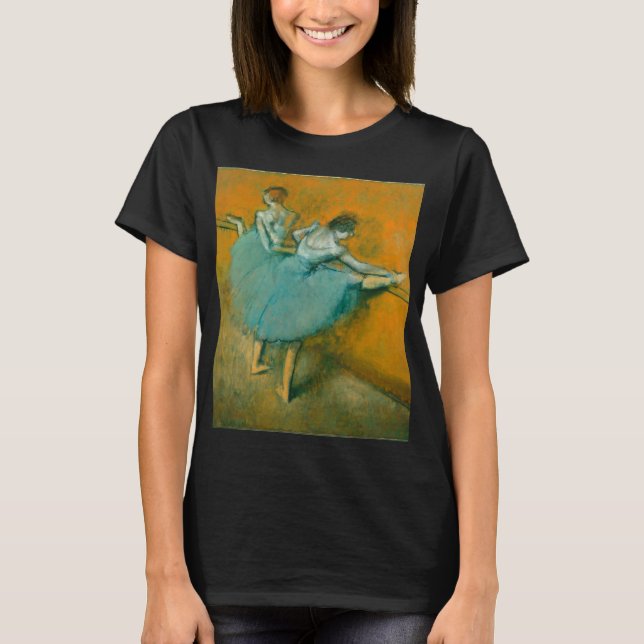 Degas Dancers at the Bar Ballet T-Shirt (Front)