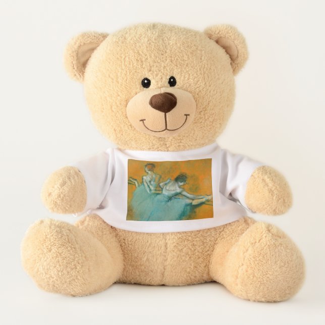 Degas Dancers at the Bar Ballet Teddy Bear (Front)