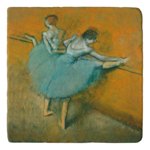 Degas Dancers at the Bar Ballet Trivet