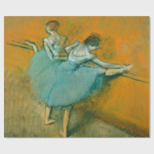 Degas Dancers at the Bar Ballet Wrapping Paper