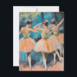 Degas Dancers Vintage Postcard<br><div class="desc">Degas Dancers Vintage Postcard</div>