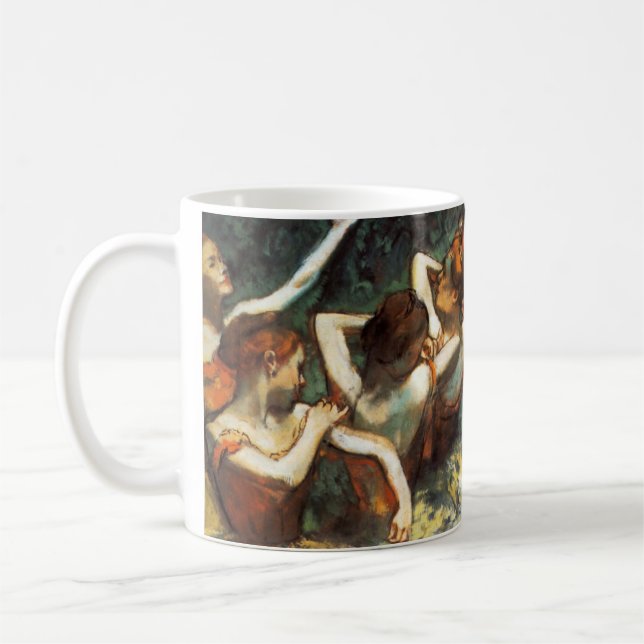Degas Four Dancers Mug (Left)