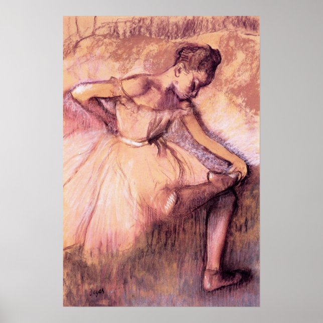 Degas Pink Ballerina Poster (Front)