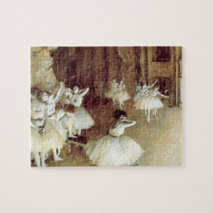 Degas' Rehearsal on Stage Jigsaw Puzzle