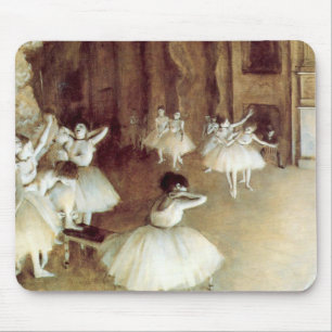 Degas' Rehearsal on Stage Mouse Pad