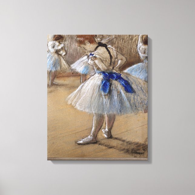 Degas Study of a Dancer  Canvas Print (Front)