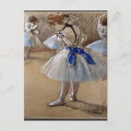 Degas Study of a Dancer Postcard