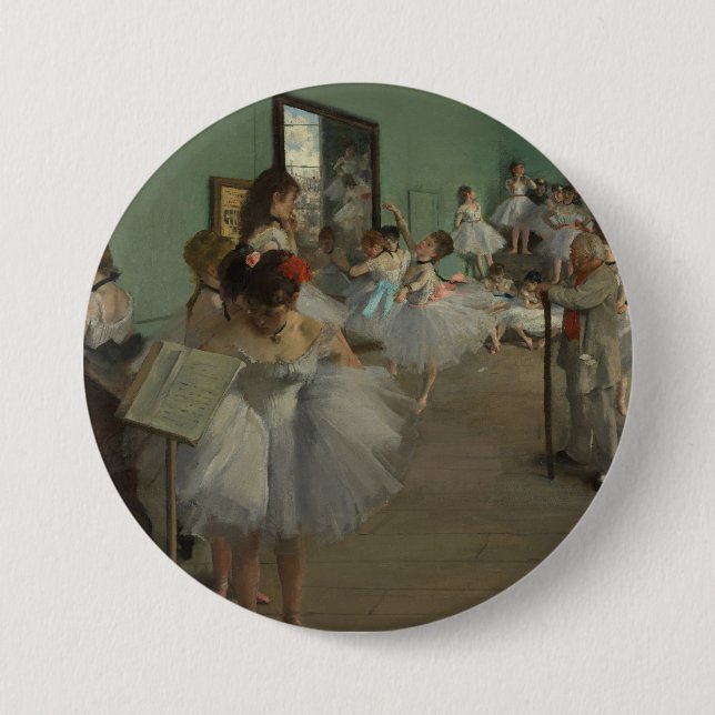 Degas' The Dance Class Button (Front)