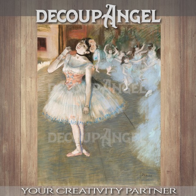 Degas- The Star Decoupafge Tissue Paper (Creator Uploaded)