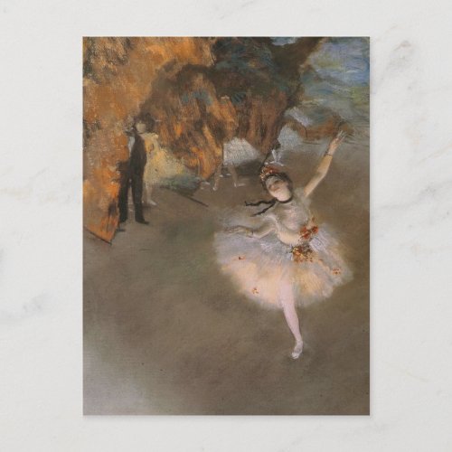 Degas The Star Postcard