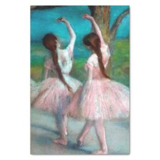 Degas Two Ballerinas Tissue Paper