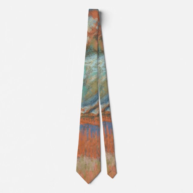 Degas Two Dancers at Rest Neck Tie (Front)