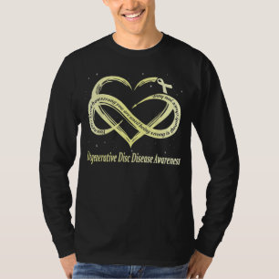 Degenerative Disc Disease & Warrior DDD Awareness T-Shirt