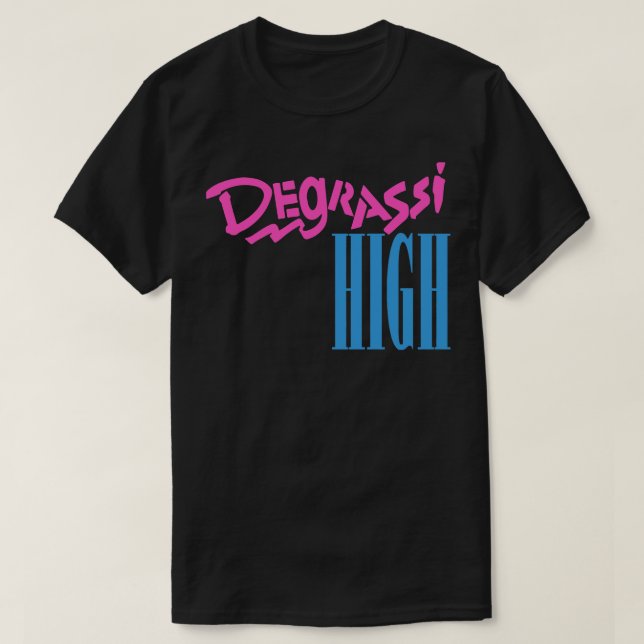 Degrassi High Logo T-Shirt (Design Front)