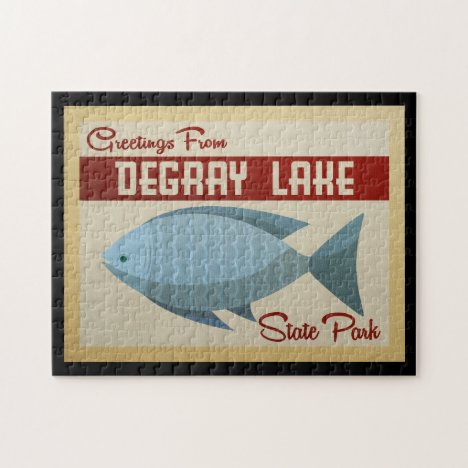DeGray Lake Gifts & T-shirts – Vintage Blue Fish