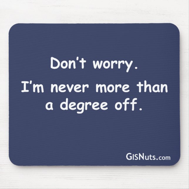 Degree Off Mousepad (Front)