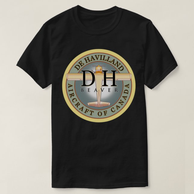 Dehavilland Beaver Float plane Canada  T-Shirt (Design Front)