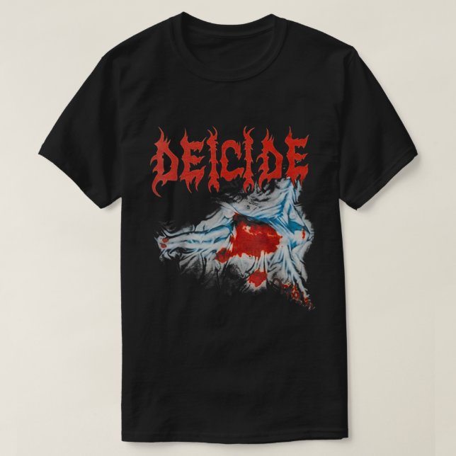 DEICIDE ONCE UPON THE CROSS  T-Shirt (Design Front)