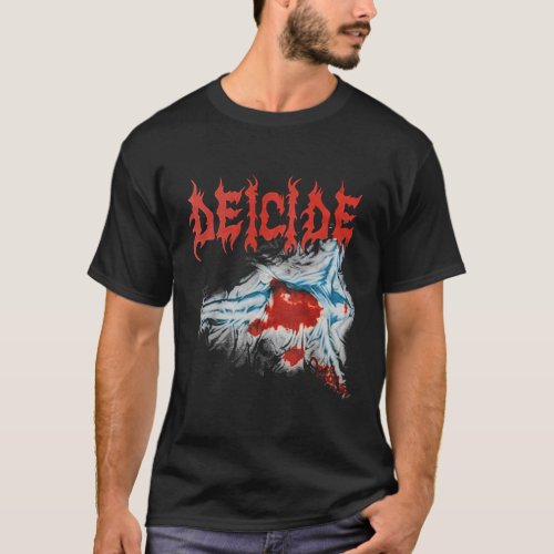Deicide Once Upon The Cross T_Shirt