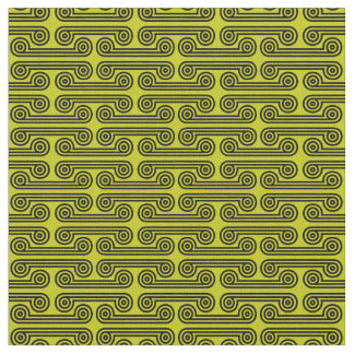 Deimos in Shades of Yellow Green Fabric