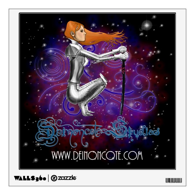 Deinoncote Studios Logo Wall Sticker (Front)