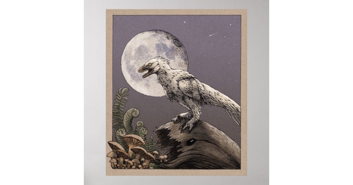 Haunts of Deinonychus – Emily Willoughby Art