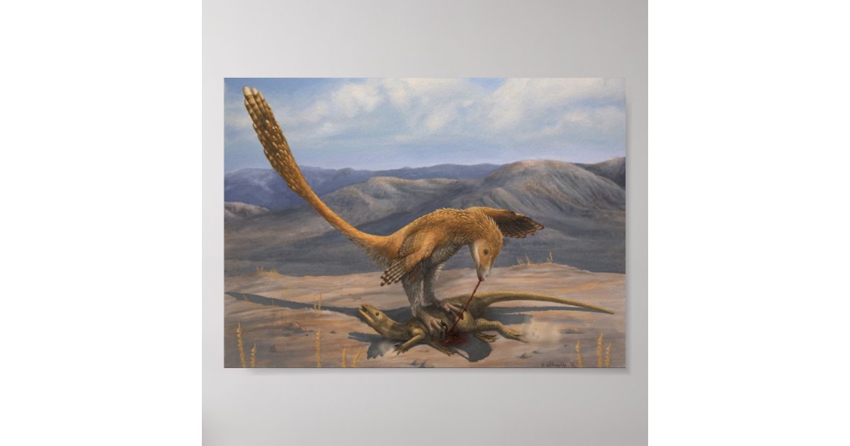 Deinonychus Family – Emily Willoughby Art