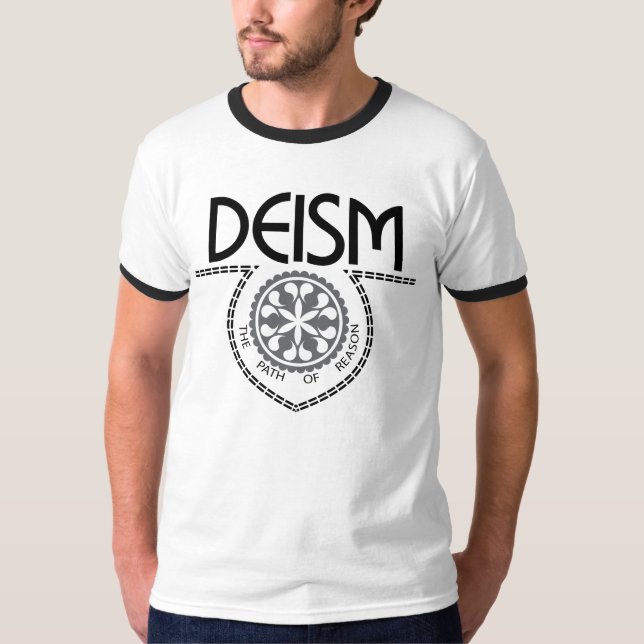 Deism - The Path of Reason Ringer T-Shirt (Front)