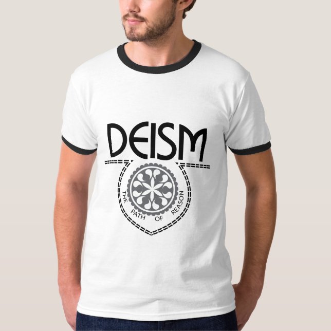 Deism - The Path of Reason Ringer T-Shirt (Front)