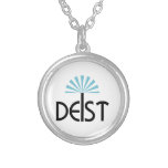 Deist - Deism Silver Plated Necklace at Zazzle
