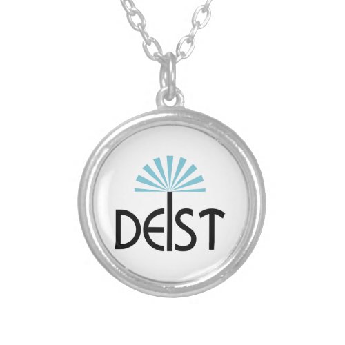 Deist _ Deism Silver Plated Necklace
