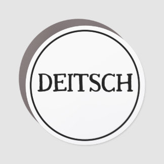 Deitsch Magnet