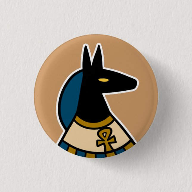 Deity :: Anubis Button (Front)