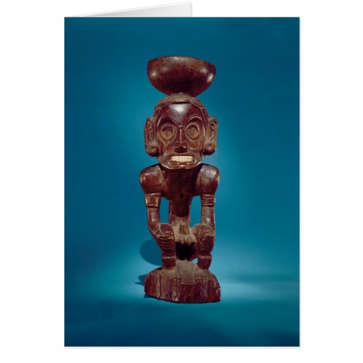 Deity figure , Dominican Republic Cards (Front)