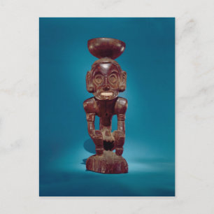 Deity figure , Dominican Republic Postcard