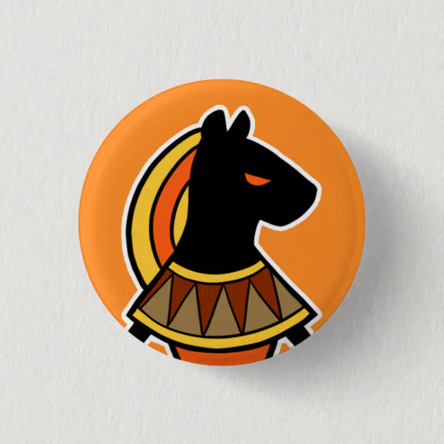 Deity :: Sekhmet Button | Zazzle