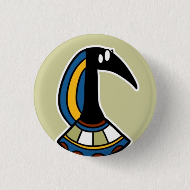 Deity :: Thoth Button (Front)