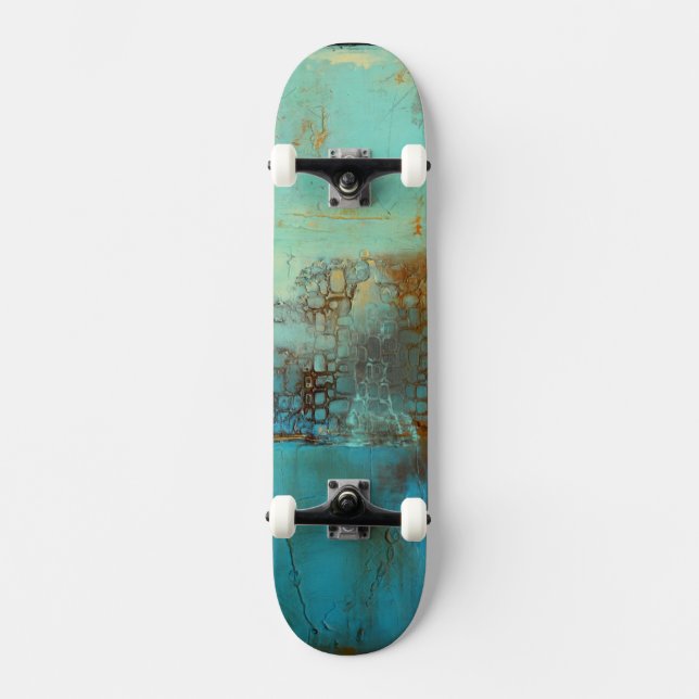 Deja Blue Skateboard (Front)