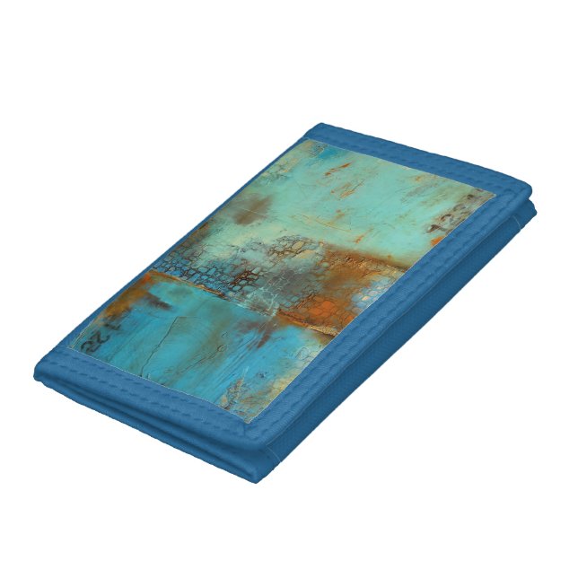 Deja Blue Trifold Wallet (Bottom)