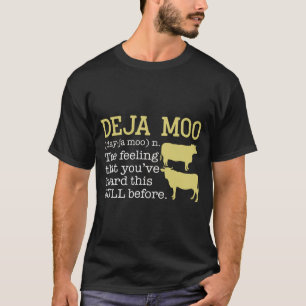 Deja Moo-Cow Lover T-Shirt