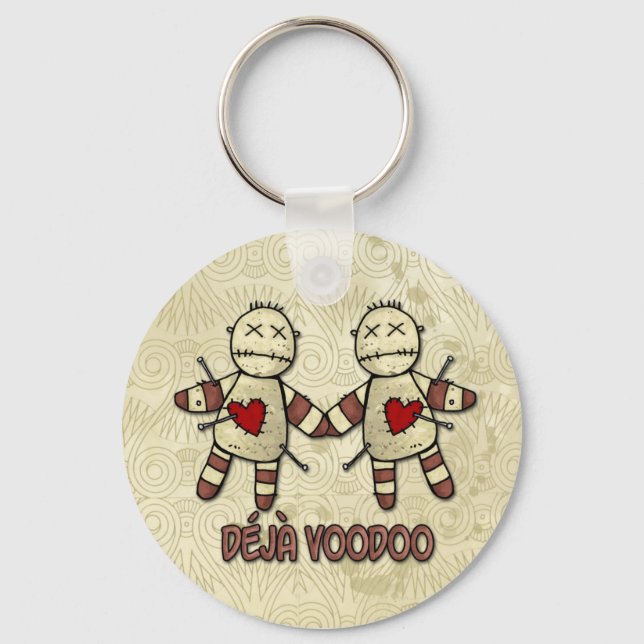 deja voodoo keychain (Front)