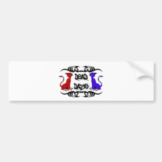 Deja Vu Cat Bumper Sticker