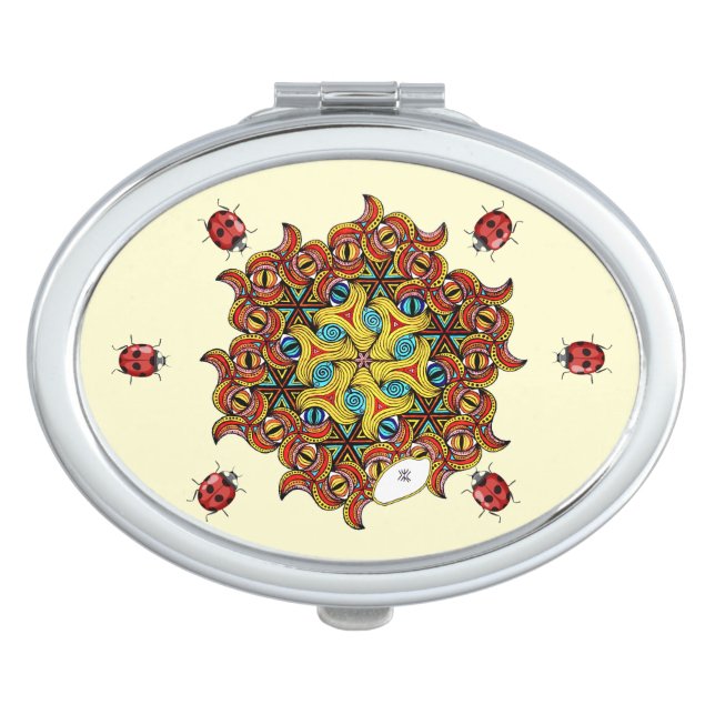 "Deja Vu" Compact Mirror (Front)
