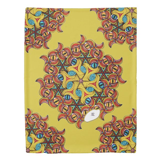 "Deja Vu" Duvet Cover (Front)