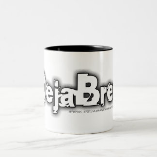 DejaBrew Greyscale Logo Mug