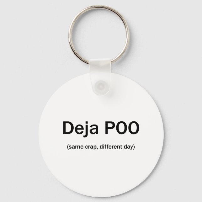 Dejão Poo Keychain (Front)