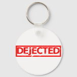 Dejected Stamp Keychain